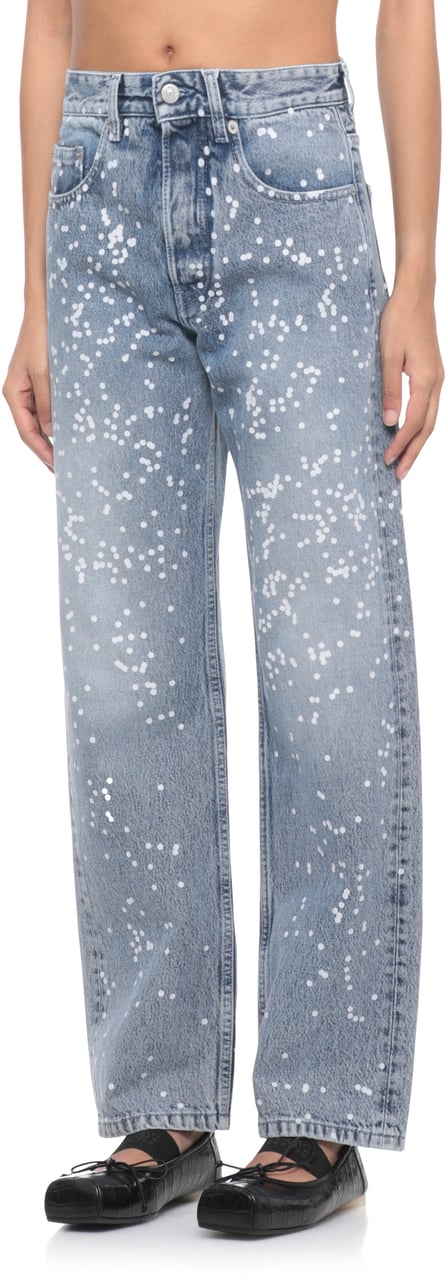 Maison Margiela Jeans Light Blue Blauw
