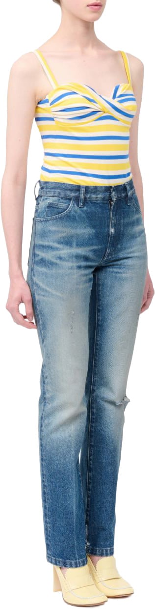 Maison Margiela Jeans Blu Blauw