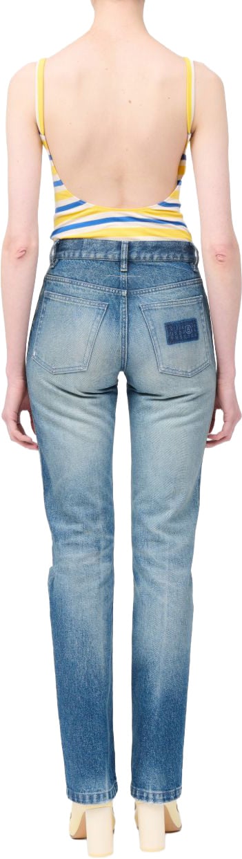 Maison Margiela Jeans Blu Blauw