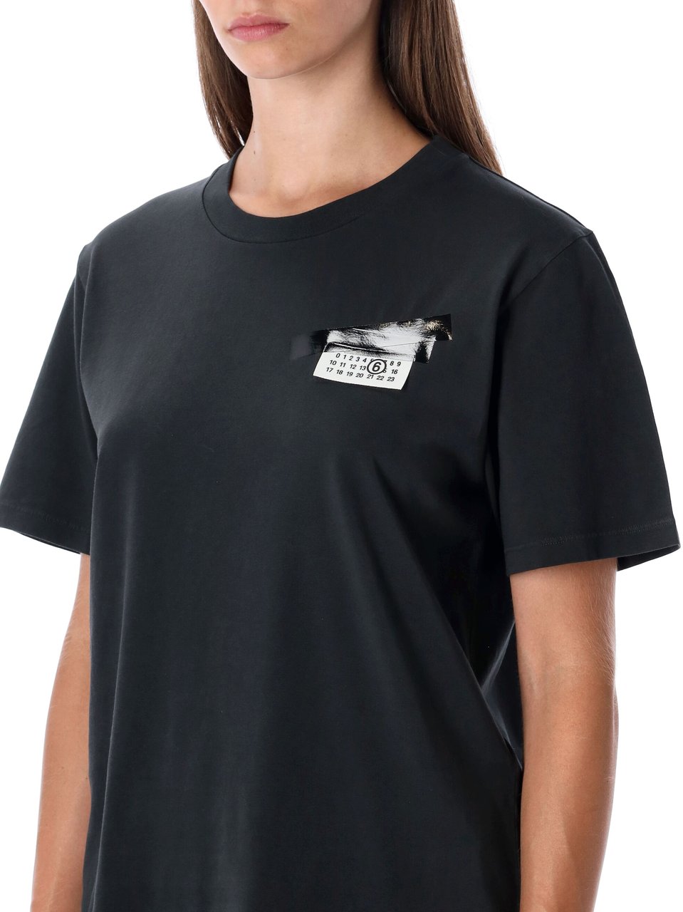 Maison Margiela Pleated Midi Skirt - Dress Nero Zwart