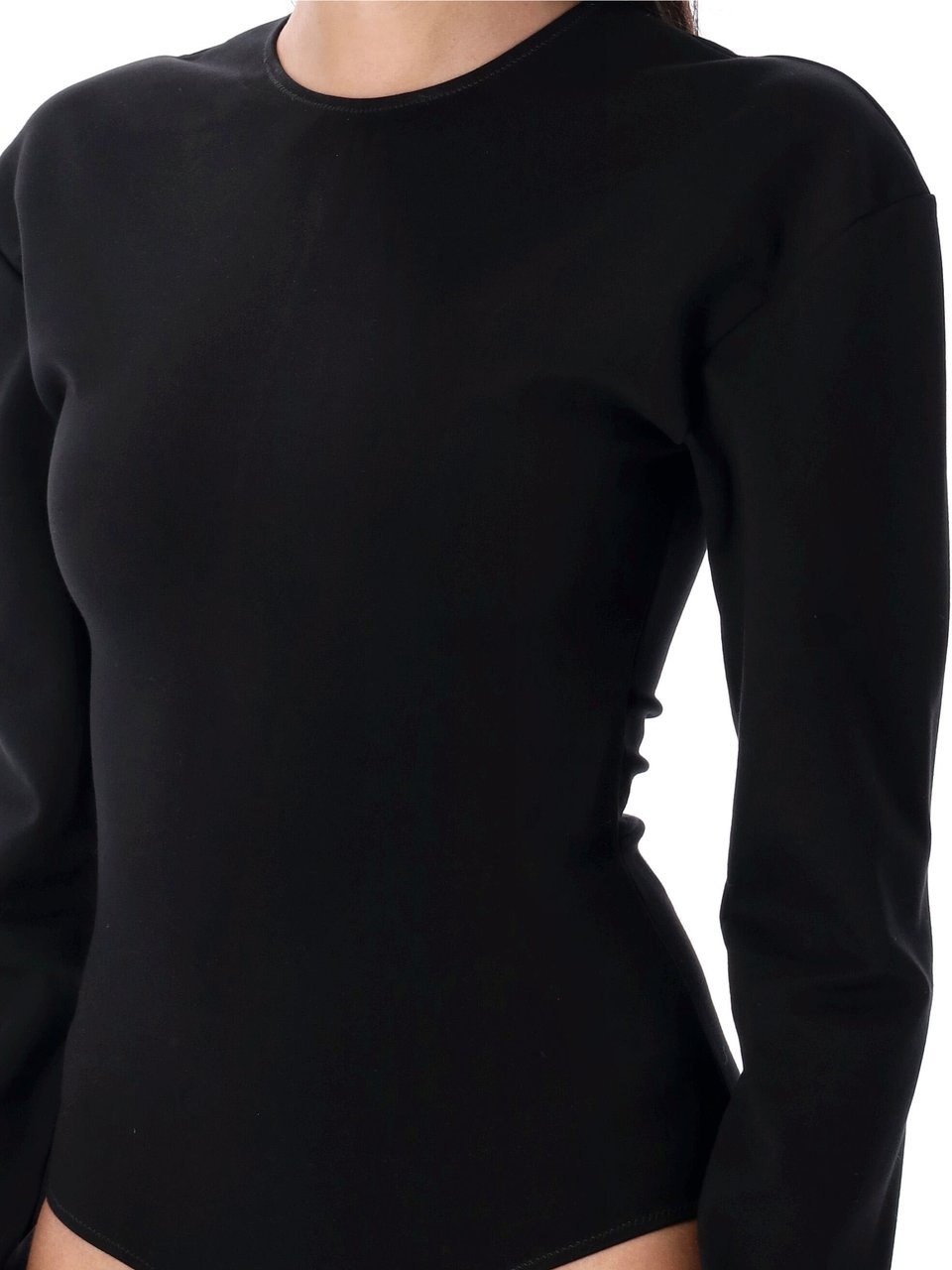 Maison Margiela Body Long Sleeve Nero Zwart