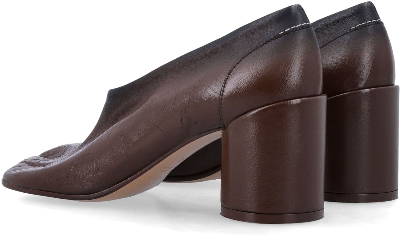 Maison Margiela Court Shoe Marrone Bruin