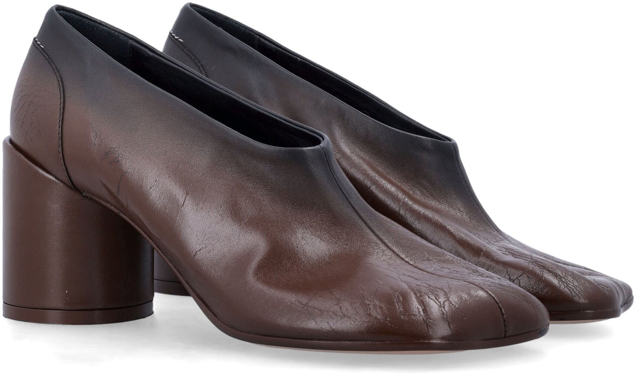 Maison Margiela Court Shoe Marrone Bruin