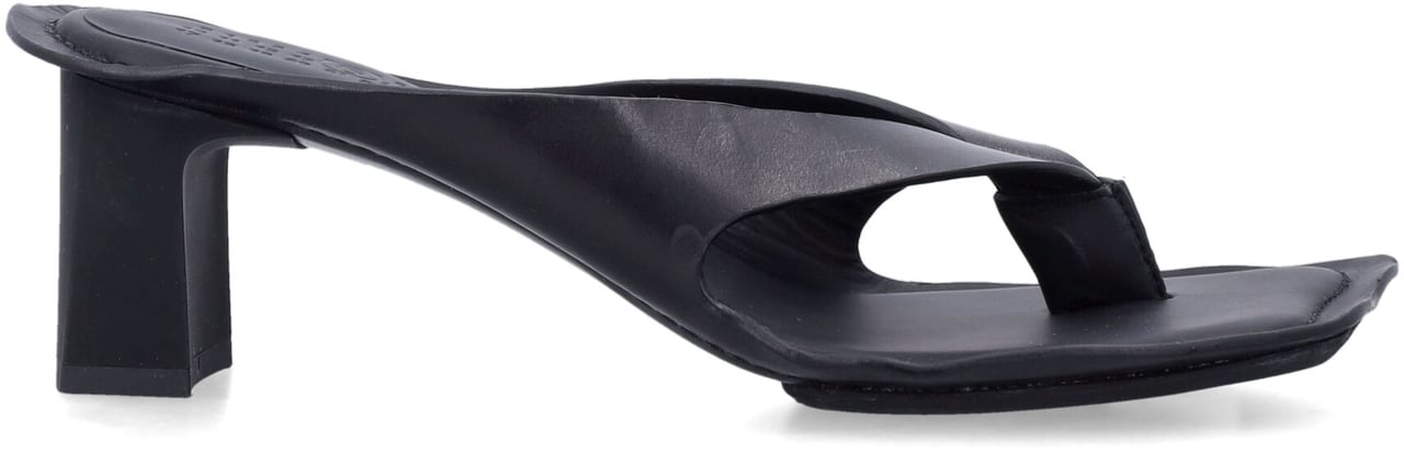 Maison Margiela Tong Heel Sandal Nero Zwart