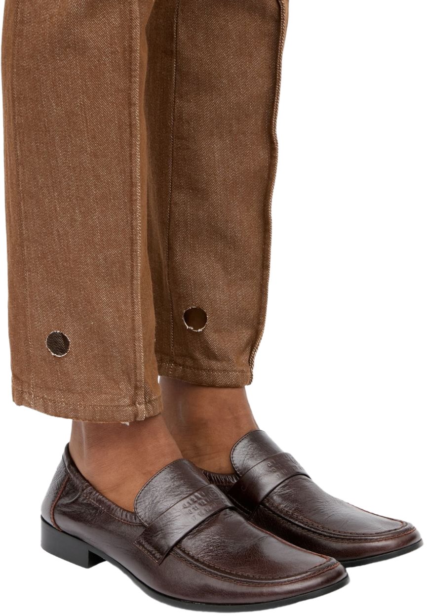 Maison Margiela Flat Shoes Bruin