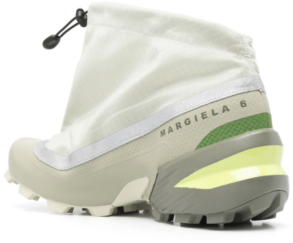 Maison Margiela Cross Low Salomon Alfalfa/silver Reflective/flint Gray Divers