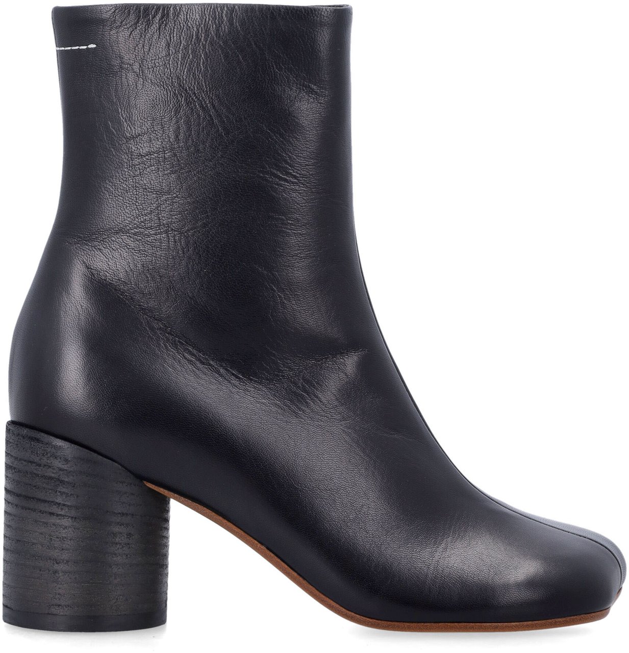 Maison Margiela Anatomic 70 Ankle Boot Nero Zwart