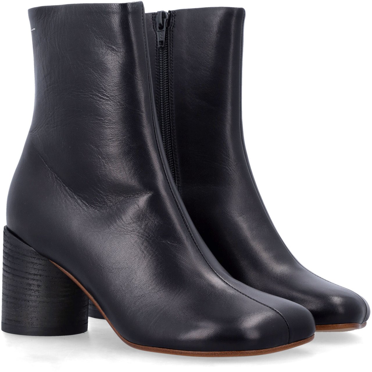 Maison Margiela Anatomic 70 Ankle Boot Nero Zwart