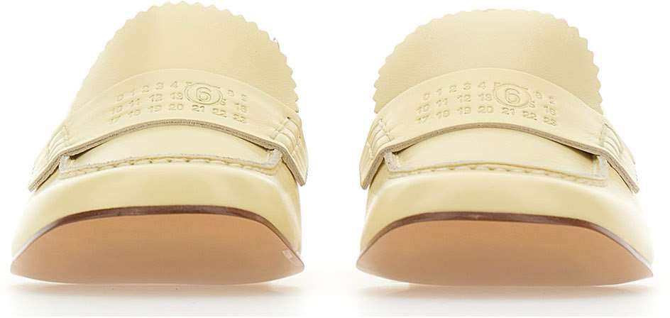 Maison Margiela Flat Shoes Yellow Geel