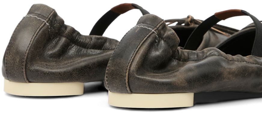 Maison Margiela Flat Shoes Marrone Bruin