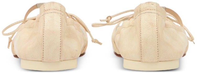 Maison Margiela Flat Shoes Beige Beige