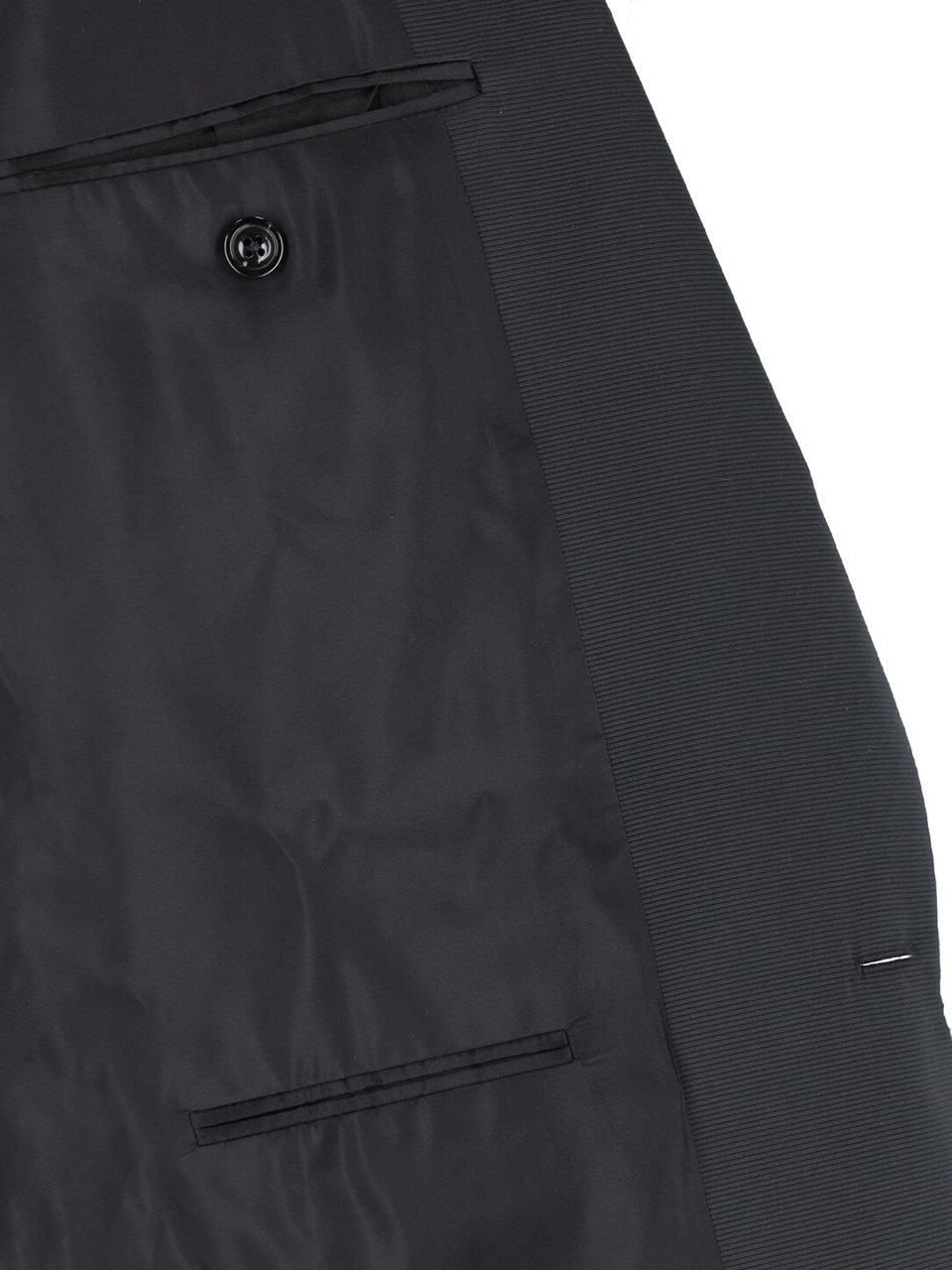 Maison Margiela Black Single-Breasted Virgin Wool Blazer Zwart