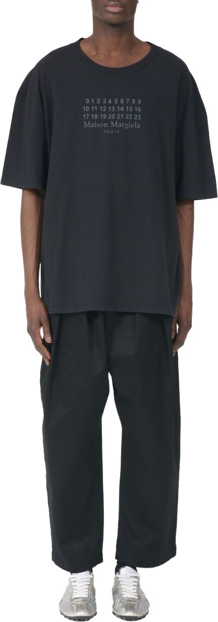 Maison Margiela T-Shirts And Polos Black Zwart
