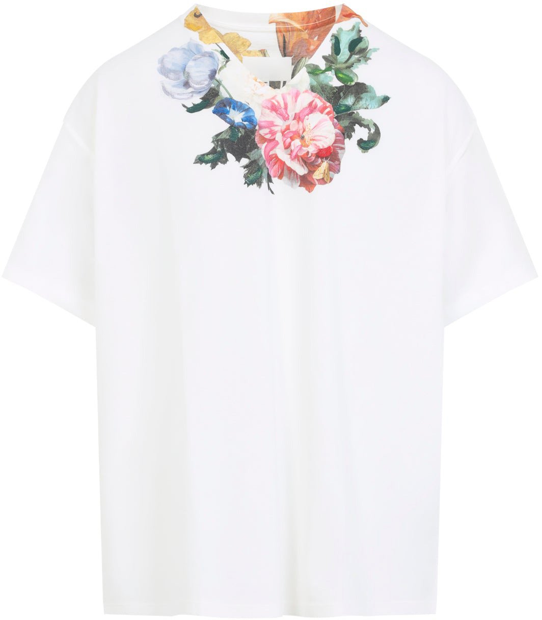 Maison Margiela Maison Margiela Floral Print T-Shirt Divers