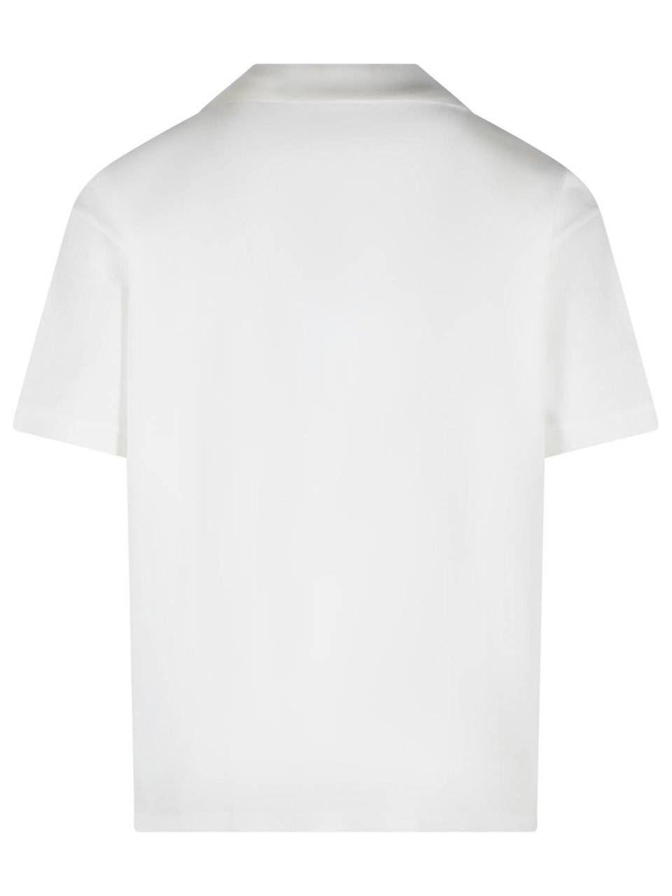 Maison Margiela Short-Sleeve Polo Shirt With Minimalist Design Wit