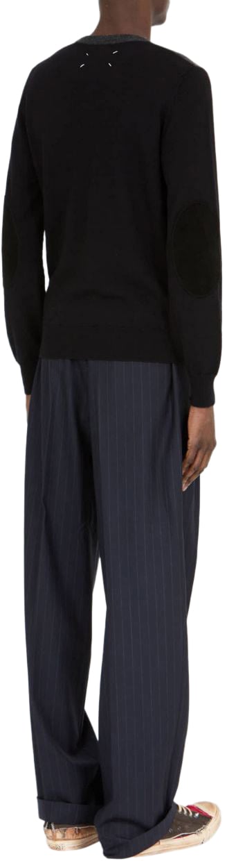 Maison Margiela Sweaters Black Zwart