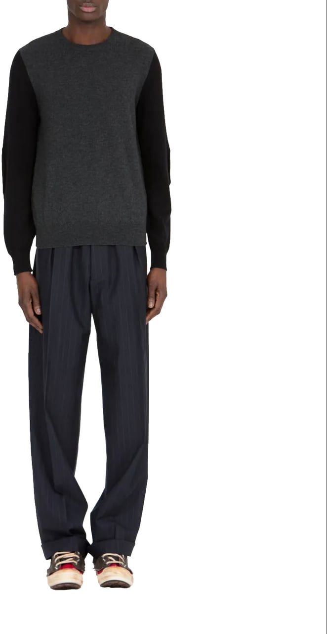 Maison Margiela Crewneck Grey Black Zwart