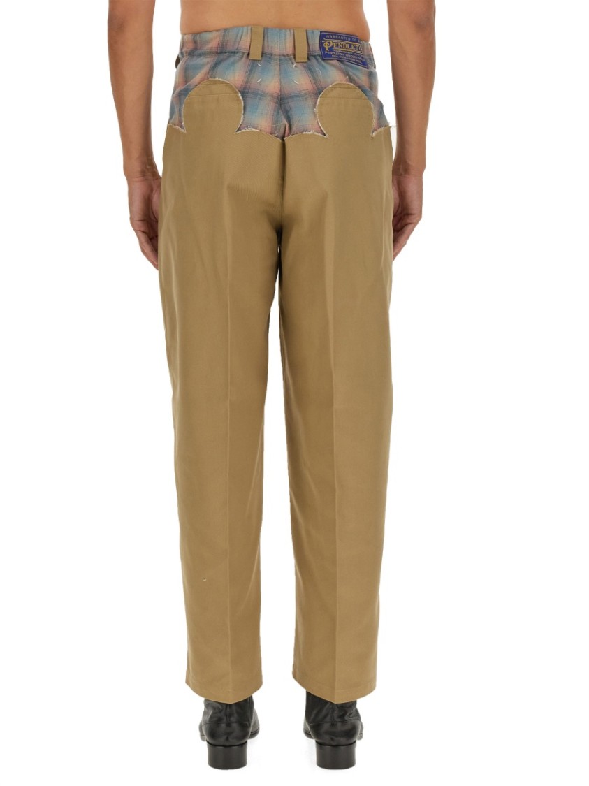 Maison Margiela Wool Pants Neutraal