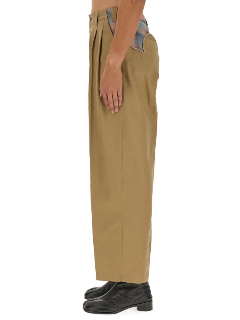 Maison Margiela Wool Pants Neutraal
