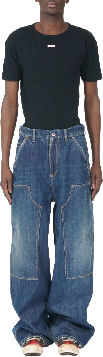 Maison Margiela Jeans Blue Blauw