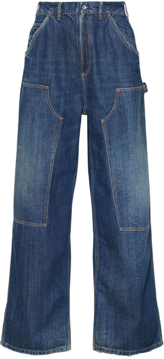 Maison Margiela Jeans Blue Blauw