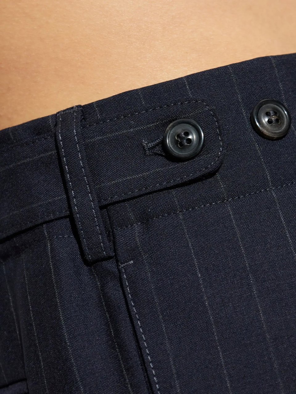 Maison Margiela Pants Blue Blauw