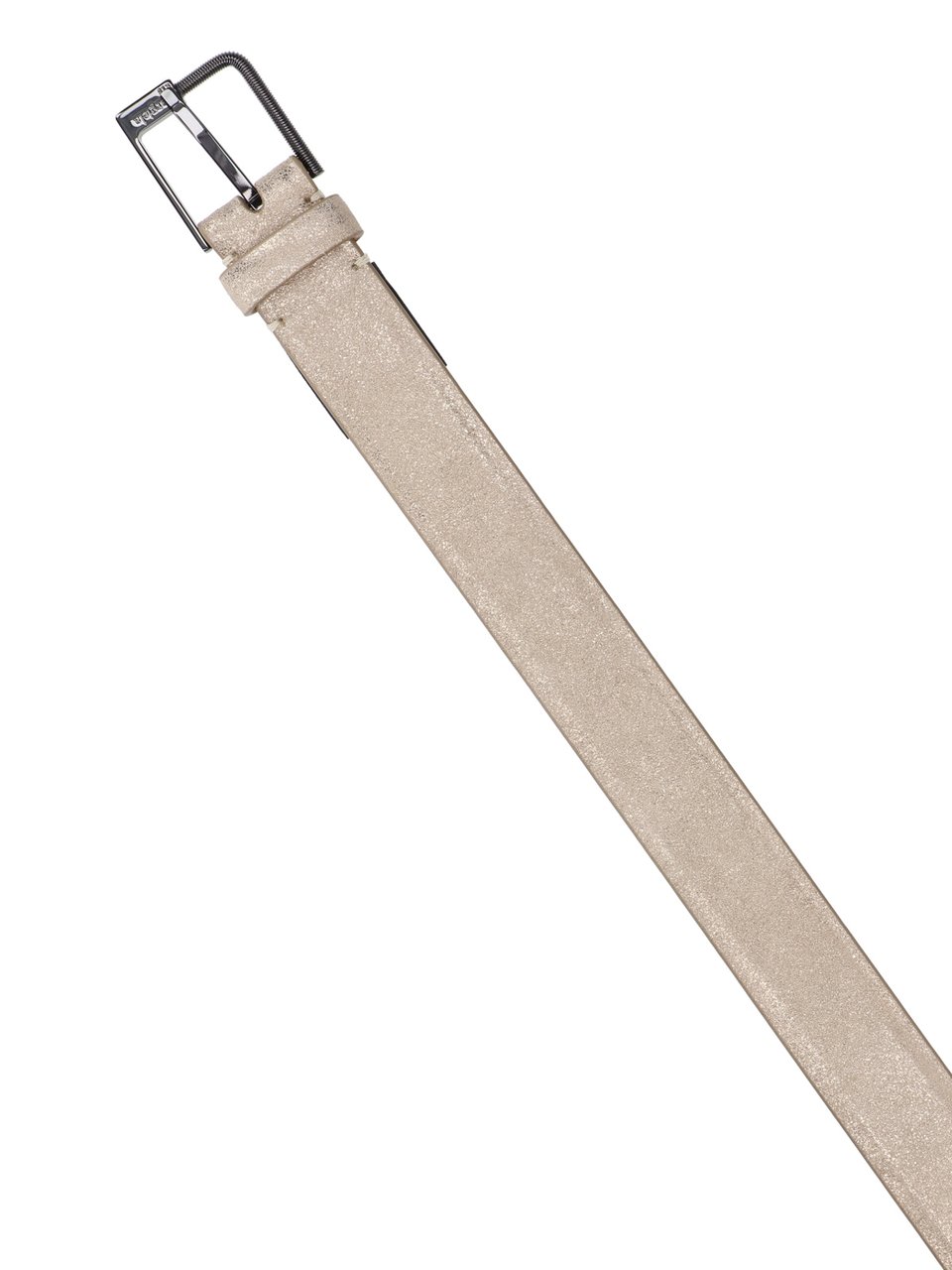Maison Margiela Cream Belt with Minimalist Design and Classic Buckle Neutraal