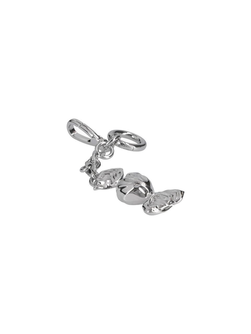 Maison Margiela Silver Candy Metal Keychain Zilver