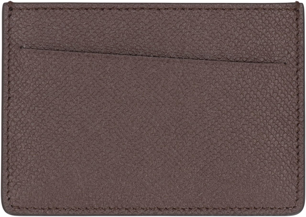 Maison Margiela Portacarte Four Stiches Bruin