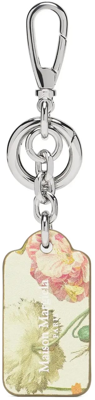 Maison Margiela Double Tag Keyring Small Multi Color Divers