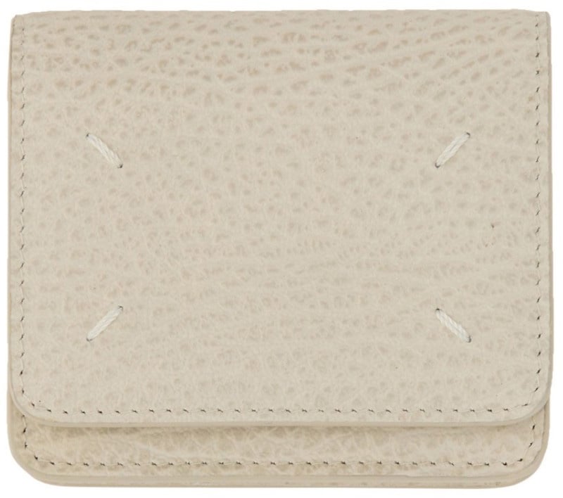 Maison Margiela Wallet With Logo Neutraal