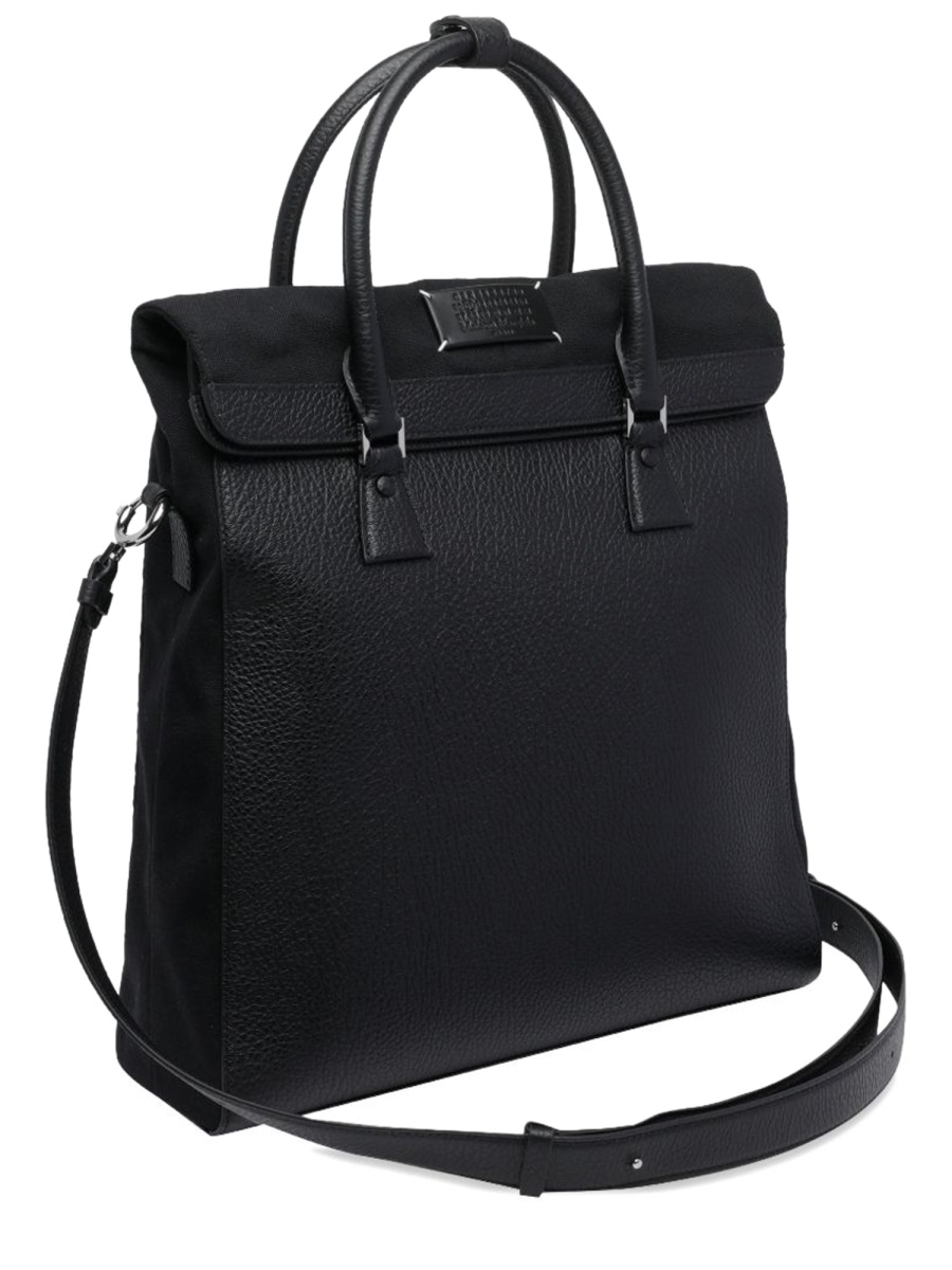 Maison Margiela 5ac Daily Vertical Padded Bag Zwart