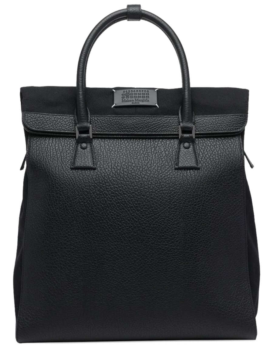 Maison Margiela 5ac Daily Vertical Padded Bag Zwart