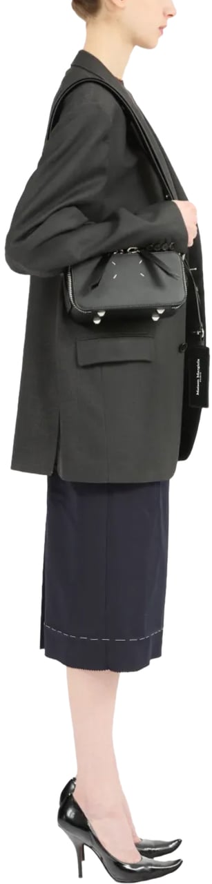 Maison Margiela Doll Camera Bag Small Black Zwart