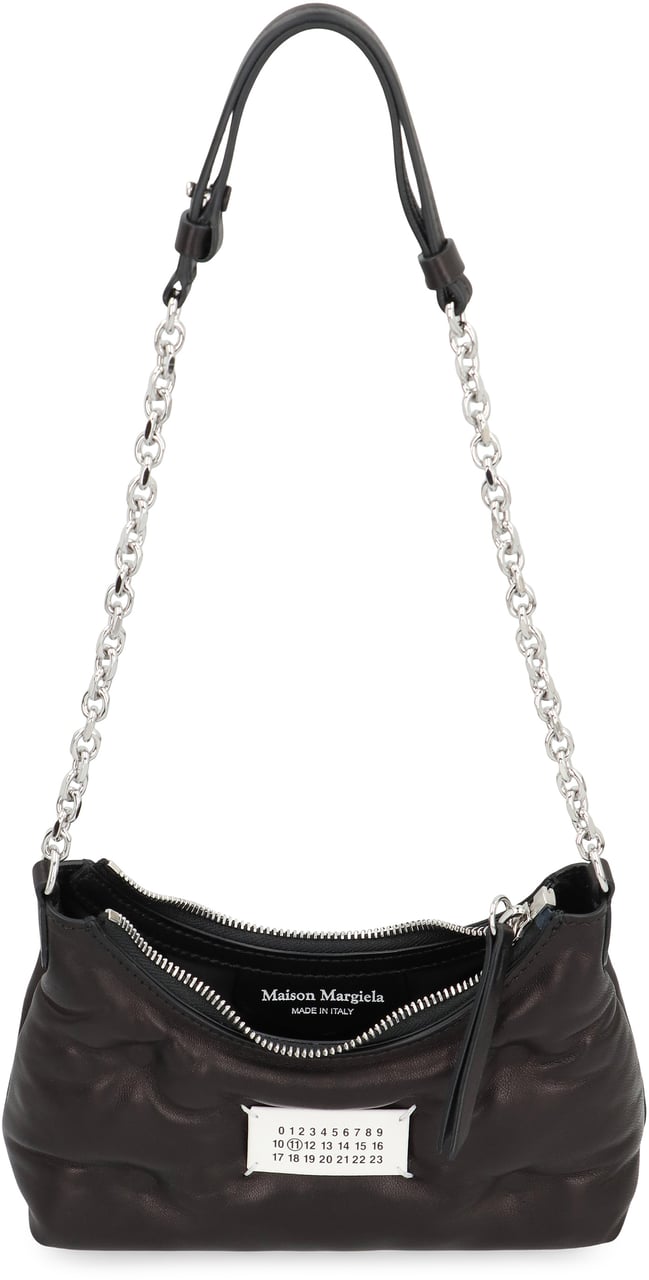 Maison Margiela Borsa Glam Slam hobo micro Zwart