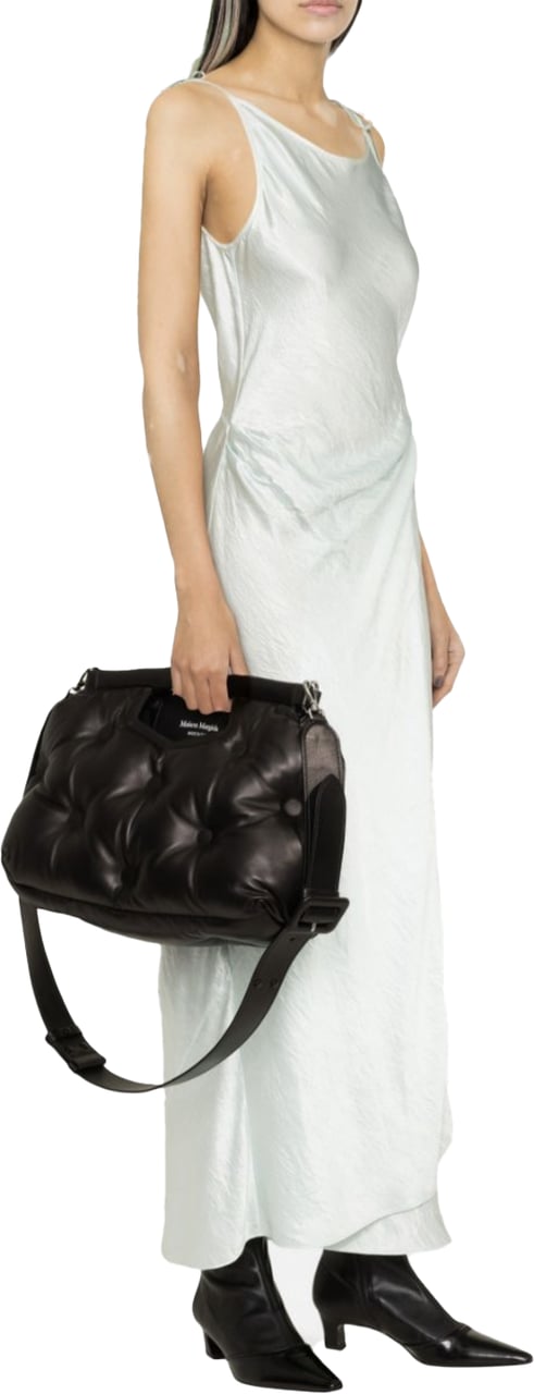 Maison Margiela Glam Slam Classique Medium Black Zwart