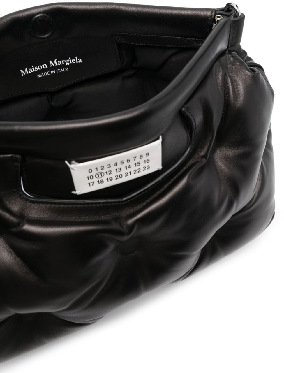 Maison Margiela Glam Slam Classique Medium Black Zwart