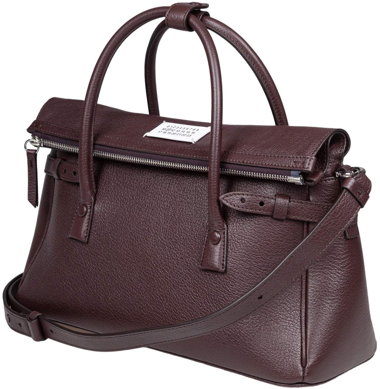 Maison Margiela Maison margiela 5ac brown leather handbag Bruin