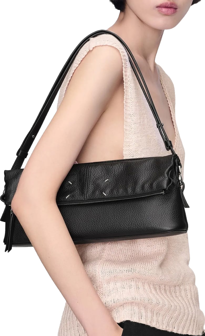 Maison Margiela 5ac Soft Pouch Black Zwart