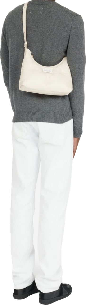 Maison Margiela Glam Slam Hobo Small Beige Beige