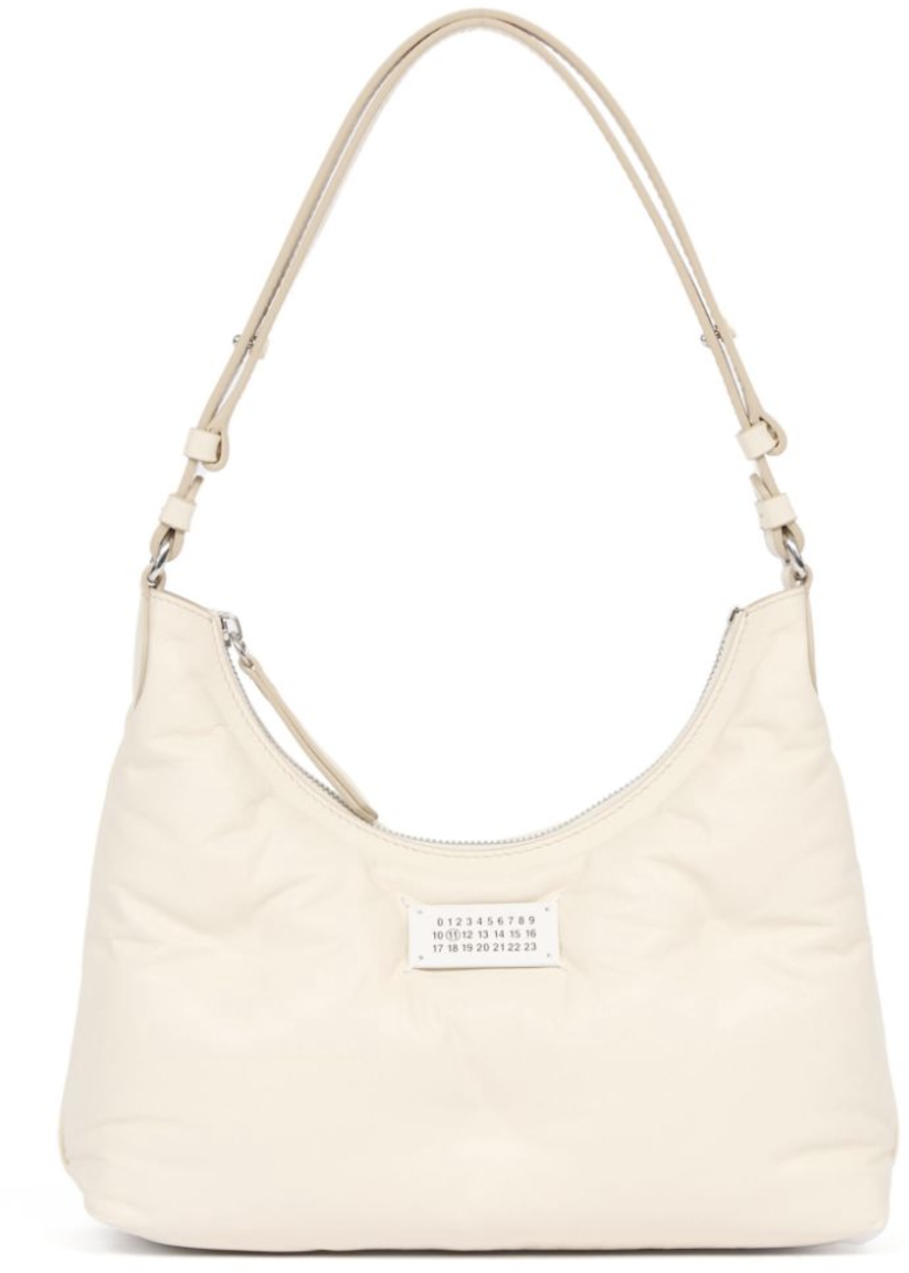 Maison Margiela Glam Slam Hobo Small Beige Beige