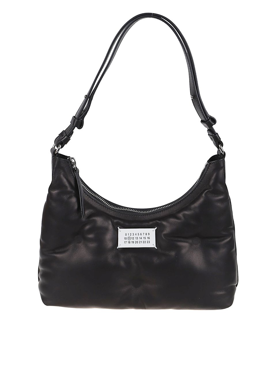 Maison Margiela Quilted Black Shoulder Bag Zwart
