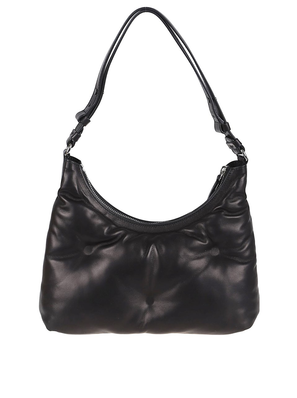 Maison Margiela Quilted Black Shoulder Bag Zwart