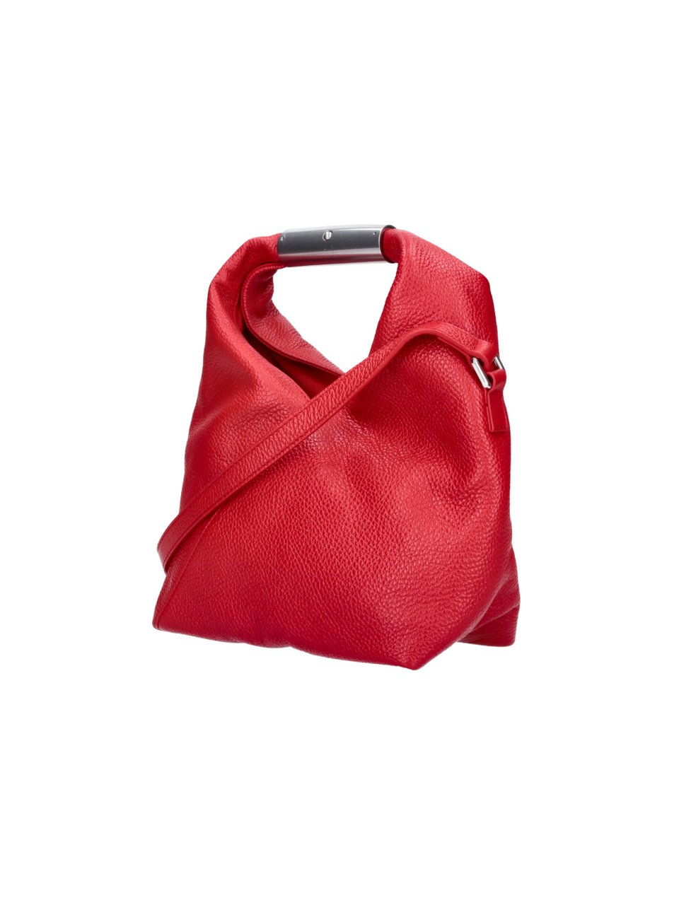 Maison Margiela Red Calf Leather Japanese Shoulder Bag Rood