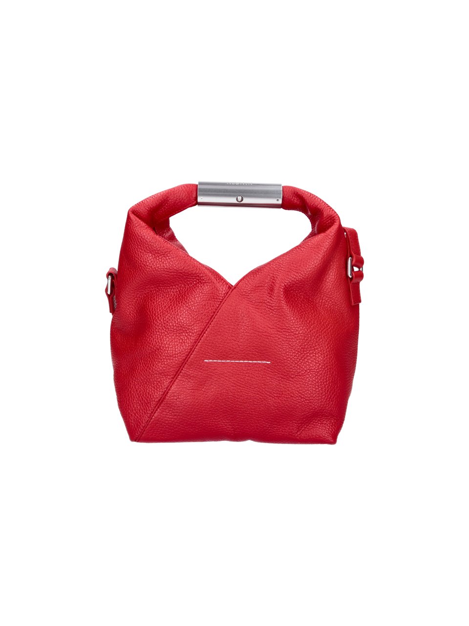 Maison Margiela Red Calf Leather Japanese Shoulder Bag Rood