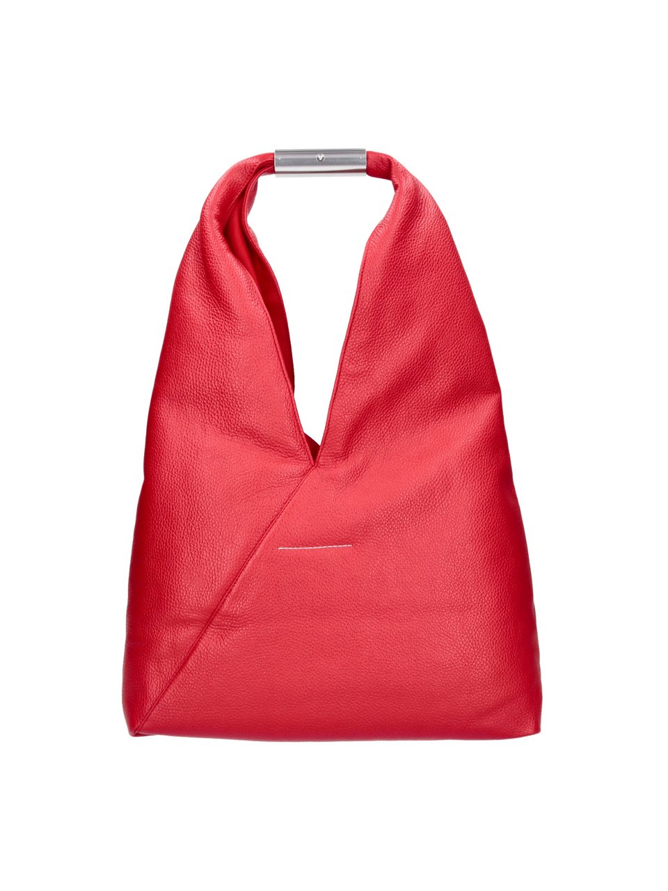 Maison Margiela Red Calf Leather Japanese Shoulder Bag Rood