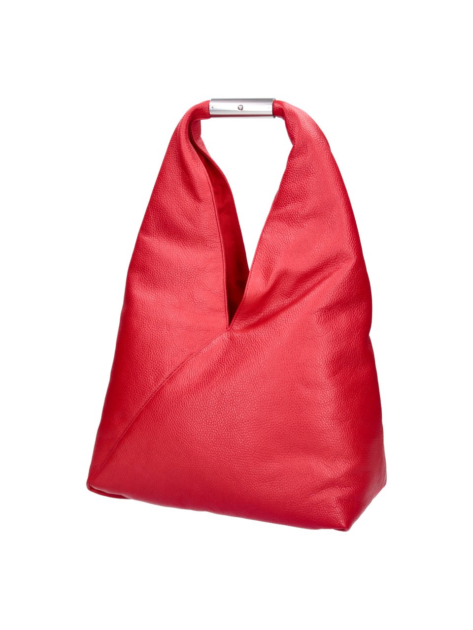 Maison Margiela Red Calf Leather Japanese Shoulder Bag Rood