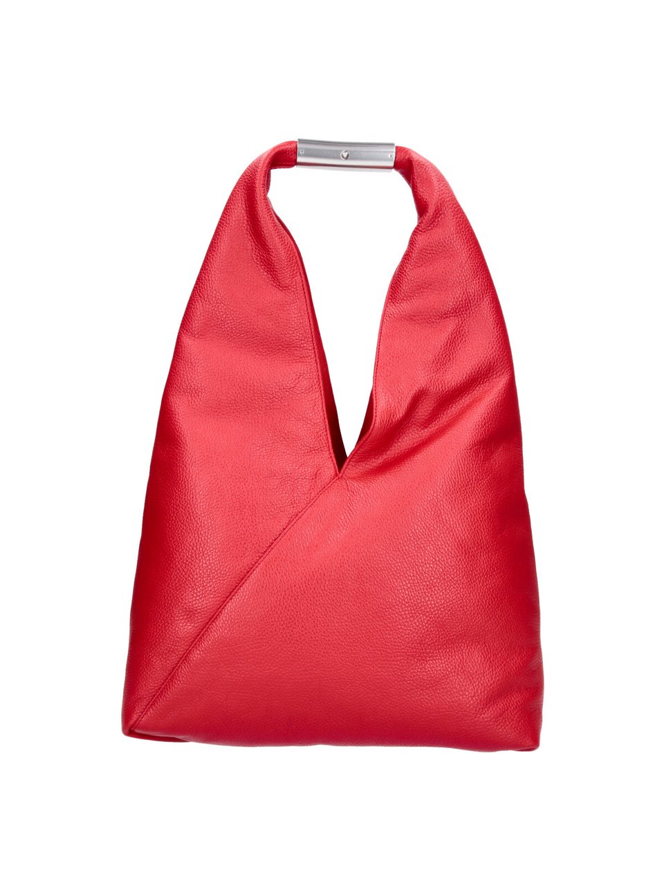 Maison Margiela Red Calf Leather Japanese Shoulder Bag Rood