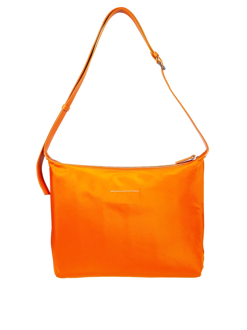 Maison Margiela Nylon Crossbody Embossed Logo Crossbody Bag Oranje