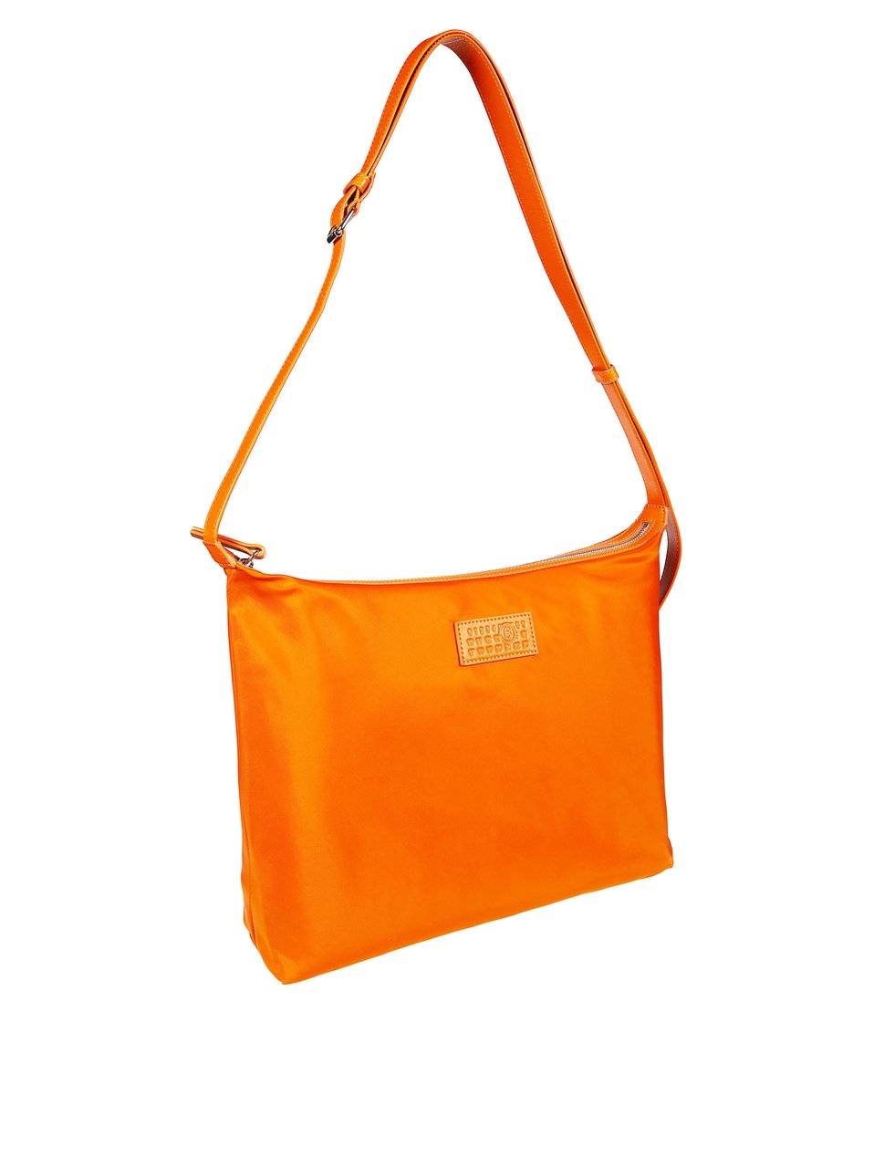 Maison Margiela Nylon Crossbody Embossed Logo Crossbody Bag Oranje